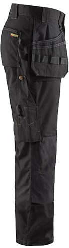 Blåkläder Werkbroek lichtgewicht 15251845 | Zwart | Maat 54 - 7330509482780-3
