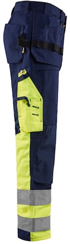 Blåkläder Werkbroek High-Vis 15291860 | Marine/High-Vis Geel | Maat 44 - 7330509287927-3