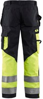 Blåkläder Werkbroek High-Vis 15291860 | Zwart/High-Vis Geel | Maat 52 - 7330509339404-2