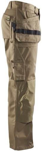 Blåkläder Werkbroek 15301860 | Khaki | Maat 60 - 7330509199244-3