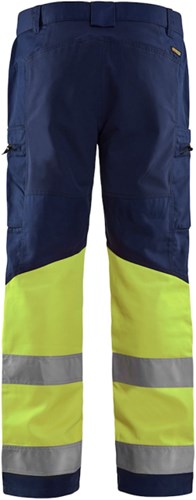 Blåkläder Werkbroek met stretch High-Vis 15511811 | Marine/High-Vis Geel | Maat 50 - 7330509538227-2