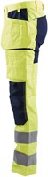 Blåkläder Werkbroek met stretch High-Vis 15521811 | High-Vis Geel/Marineblauw | Maat 64 - 7330509546192-3