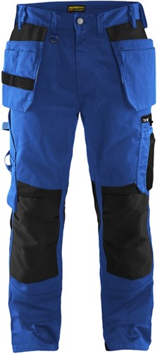 Blåkläder Werkbroek met spijkerzakken 15551860 | Korenblauw/Zwart | Maat D88 - 7330509590065