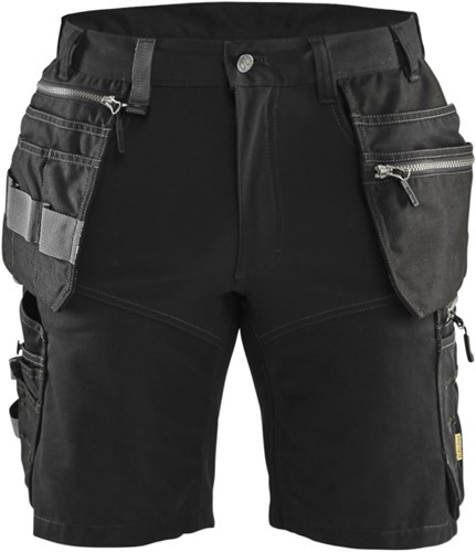Blåkläder Short met stretch 15981860 | Zwart | Maat 52 - 7330509838518