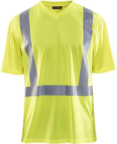 Blåkläder UV-T-Shirt High-Vis 33821011 | High-Vis Geel | Maat L - 7330509379752
