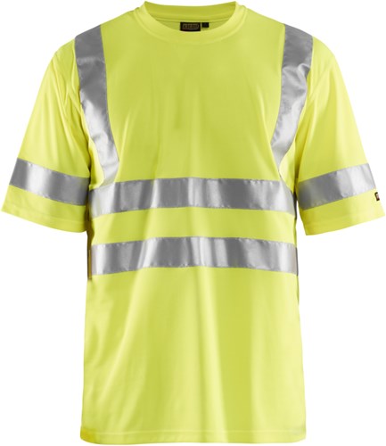 Blåkläder High-Vis T-Shirt 34131009 | High-Vis Geel | Maat XL - 7330509708897