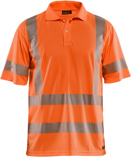 Blåkläder Polo High-Vis 34281013 | High-Vis Oranje | Maat S - 7330509670866