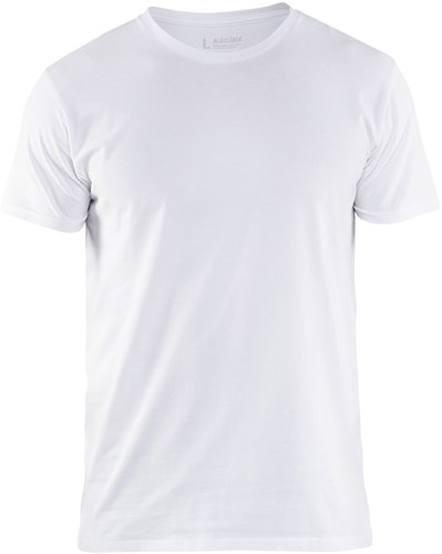Blåkläder T-Shirt slim fit 35331029 | Wit | Maat XS - 7330509601693