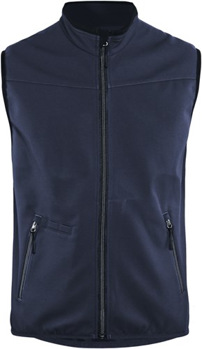 Blåkläder Softshell bodywarmer 38502516 | Donker marineblauw/Zwart | Maat L - 7330509537664