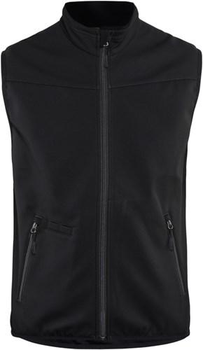 Blåkläder Softshell bodywarmer 38502516 | Zwart/Donkergrijs | Maat XXL - 7330509556269