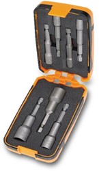 Beta 862F/A77 magnetisch dopsleutelbits, in kunststof koffer - 008620950