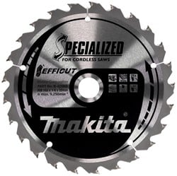 Makita Accessoires Cirkelzaagblad Hout | Efficut 165x20x1,4 25T 23g - B-62985 - B-62985