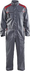 Blåkläder Overall Industrie 60541800 | Grijs/Rood | Maat 60 - 7330509360279