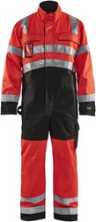 Blåkläder Overall High-Vis 63731804 High-Vis | High-Vis Rood/Zwart | Maat 52 - 7330509377185