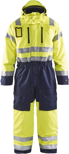 Blåkläder Winteroverall High-Vis 67631977 | High-Vis Geel/Marineblauw | Maat 48 - 7330509253830