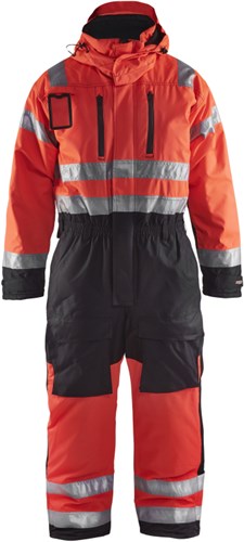 Blåkläder Winteroverall High-Vis 67631977 | High-Vis Rood/Zwart | Maat 62 - 7330509377147