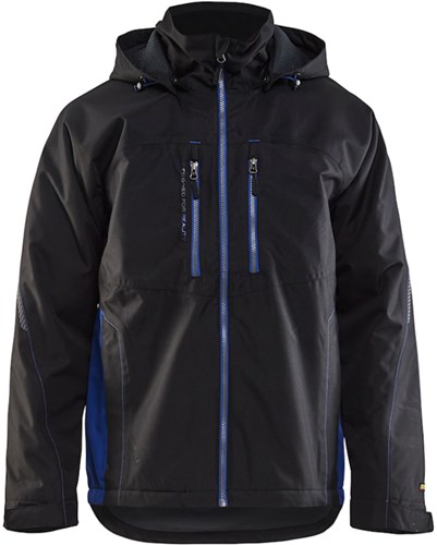 Blåkläder Lichtgewicht Winterjas 48901977 | Zwart/Korenblauw | Maat L - 7330509436301