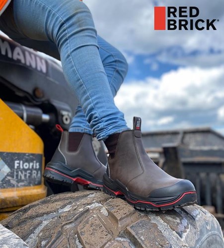 Redbrick Pulse Ankle Boot S3S Bruin 32335 | Bruin | Maat 39 - 00.083.031.11-3
