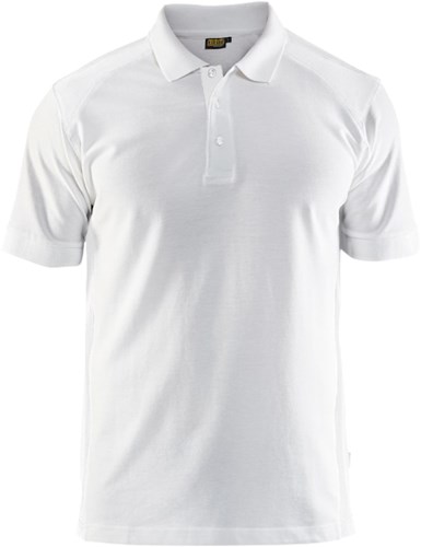 Blåkläder Poloshirt Pique 33241050 | Zwart/Rood | Maat XXL - 7330509396551