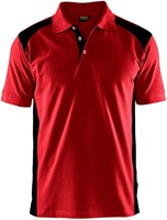 Blåkläder Poloshirt Pique 33241050 | Marineblauw/Korenblauw | Maat S - 7330509405277-3