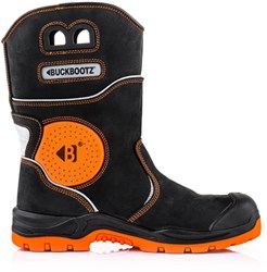 Buckbootz Werklaars BVIZ5ORBK S7S | Zwart/Oranje | Maat 41 - 5055138008393