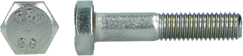 pgb-Europe PGB-FASTENERS | Zeskantbout 8.8 DIN 931 M 18x75 Zn | 50 st 931801018000753