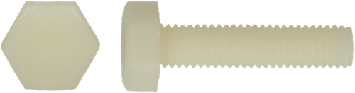 pgb-Europe PGB-FASTENERS | Zeskanttapbout PA6.6 DIN 933 M6x50 | 200 st 000933N00006000505