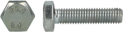 pgb-Europe PGB-FASTENERS | Zeskanttapbout 8.8 DIN 933 M10x110 Zn | 50 st 933801010001103