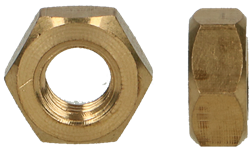 pgb-Europe PGB-FASTENERS | Zeskantmoer Messing DIN 934 M 5 - 000934MS000503
