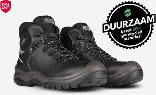 Grisport Safety 103 Duurzame Veiligheidsschoen S3L | Zwart | Maat 41 - 8713458009762-2