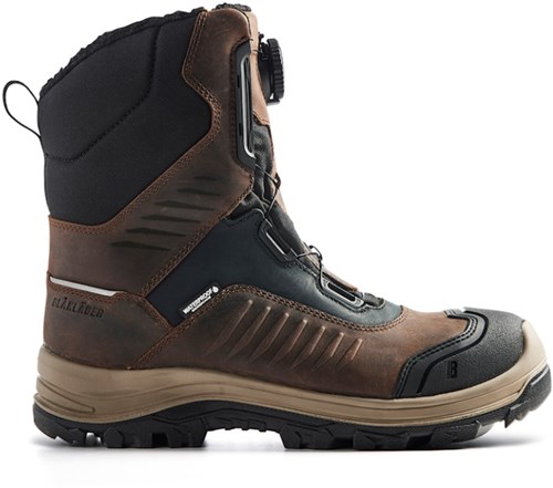 Blåkläder Storm FL Winterlaars 2493 S3 | Bruin/Zwart | Maat 48 - 7330509918609