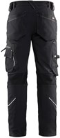 Blåkläder Werkbroek 4-weg stretch X1900 19891644 | Zwart | Maat C148 - 7330509687390-2