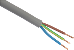 Q-Link Buitenkabel | YMVK | DCA | 3 x 2.5 mm² | 25 m | Grijs - 01.266.46