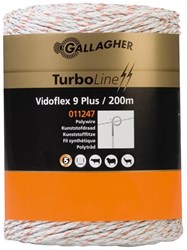 Gallagher Vidoflex 9 TurboLine Plus wit 200m - 011247 011247