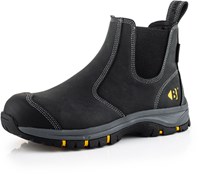 Buckbootz Werkschoen Wizardz WIZD2BLK S3S | Zwart | Maat 46 - 5055138024775-3