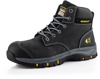 Buckbootz Werkschoen Wizardz WIZL1BLK S3S | Zwart | Maat 46 - 5055138024294-3