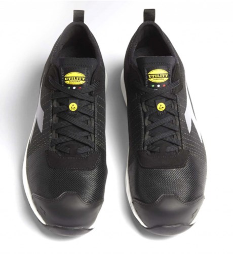Diadora Werkschoen Fly KT Mtx 181127 Low S3L | Zwart/Wit | Maat 48 - 8053607610105-3