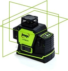 IMEX 3D Multilijnlaser LX3DG 3x360 groene laser - 012-LX3DG 012-LX3DG