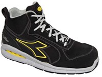 Diadora Werkschoen Run NET AB MID S3S 181149 | Zwart/Zwart C0200 | Maat 48 - 8053607623532