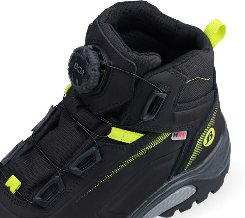 Bata Werkschoen Traxx 247 BOA Hoog S7S | Zwart | Maat 36 - 8712843716681-3