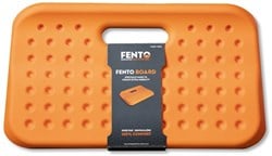 Fento Kniebeschermer Board 085 | Oranje | Zwart - 896719