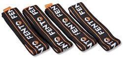 Fento Kniebeschermer Set Elastieken Max 054 | Zwart - 896724