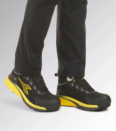 Diadora Werkschoen VORTEX DA2 MID S3S 182041 | Zwart/Yellow Croms | Maat 44 - 8054795151289-2
