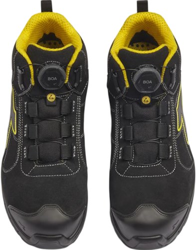 Diadora Werkschoen Run NET AB MSTR BOA MID S3S 182533 | Zwart | Maat 48 - 8054795144243-3