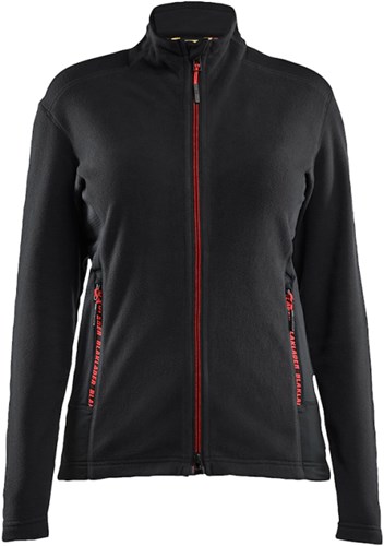 Blåkläder Dames Sweater 4766-1010 | Zwart/High Vis Geel | Maat 3XL - 7330509920466