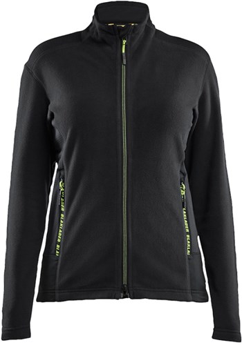 Blåkläder Dames Sweater 4766-1010 | Zwart/Rood | Maat L - 7330509920541-2