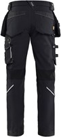 Blåkläder Werkbroek 4-weg stretch X1900 19981644 | Zwart | Maat C152 - 7330509657690-2