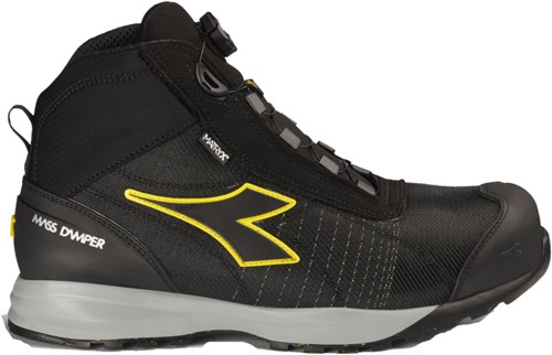 Diadora Werkschoen Glove MID 181131 BOA S3S | Zwart | Maat 45 - 8053607610785