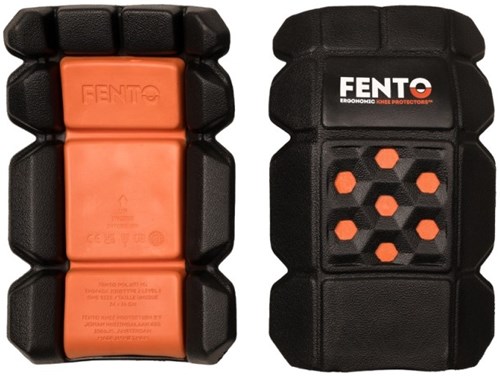 Fento Pocket Been/Kniebeschermer M2 034 | Zwart | Oranje - 902586-2