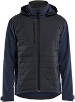 Blåkläder Hybride Jack 47432513 | Donker marineblauw/High vis geel | Maat M - 7330509941829-2